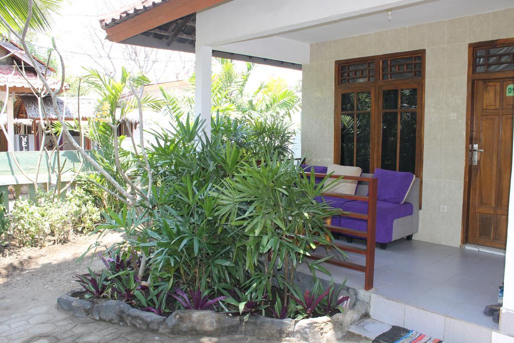 Melati Garden Guesthouse Gili Trawangan Dış mekan fotoğraf