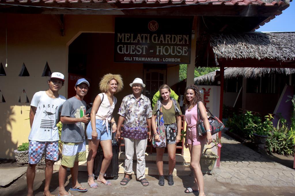Melati Garden Guesthouse Gili Trawangan Dış mekan fotoğraf